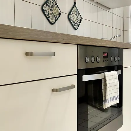 Apartment Kurzentrum, Küche, Radfreundlich, Gemütliches Bett