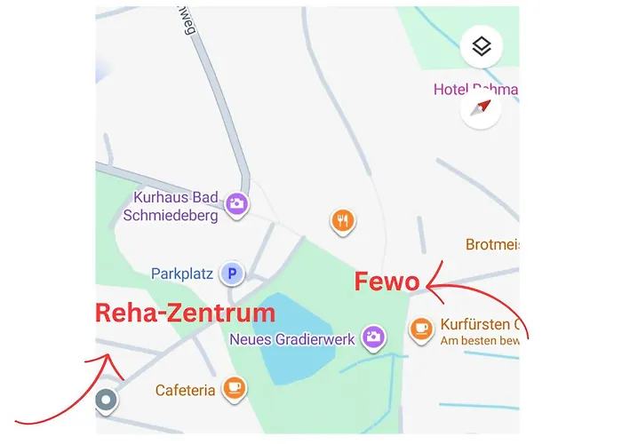 Kurzentrum, Küche, Radfreundlich, Gemütliches Bett * Bad Schmiedeberg